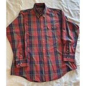 Andhurst Shirt Men’s Size XL Plaid Long Sleeves Button Up